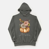 Image 1 of "Give Thanks/Pumpkin Dreams" Vintage Wash Medium Weight Hoodie| Comfort Colors | 2 Options