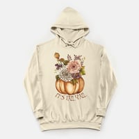 "It's Fall Y'all/Pumpkin Dreams" Vintage Wash Medium Weight Hoodie| Comfort Colors 