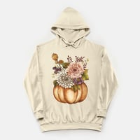 Image 2 of "Pumpkin Dreams" Vintage Wash Medium Weight Hoodie| Comfort Colors | 2 Options