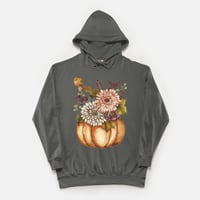 Image 1 of "Pumpkin Dreams" Vintage Wash Medium Weight Hoodie| Comfort Colors | 2 Options