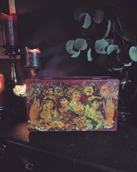 Image 1 of Victorian decoupage box