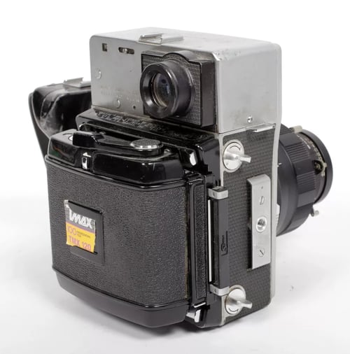 Image of Mamiya Super 23 6X9 camera + 6X7 back + 127mm F4.7 lens + 150mm lens #4243