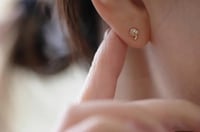 Image 2 of Mushie Stud Earrings