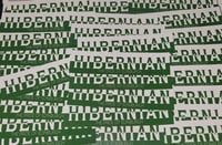 Image 2 of Pack of 25 16x4cm Hibernian Pride Of Edinburgh Football/Ultras Stickers.