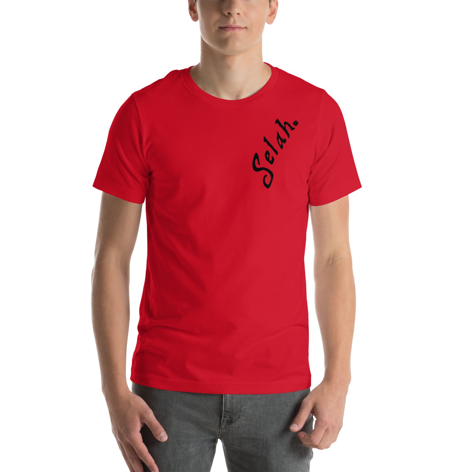 Image of "Selah." - Christian Unisex T-Shirt