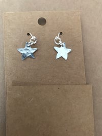 Image 3 of Small star earrings