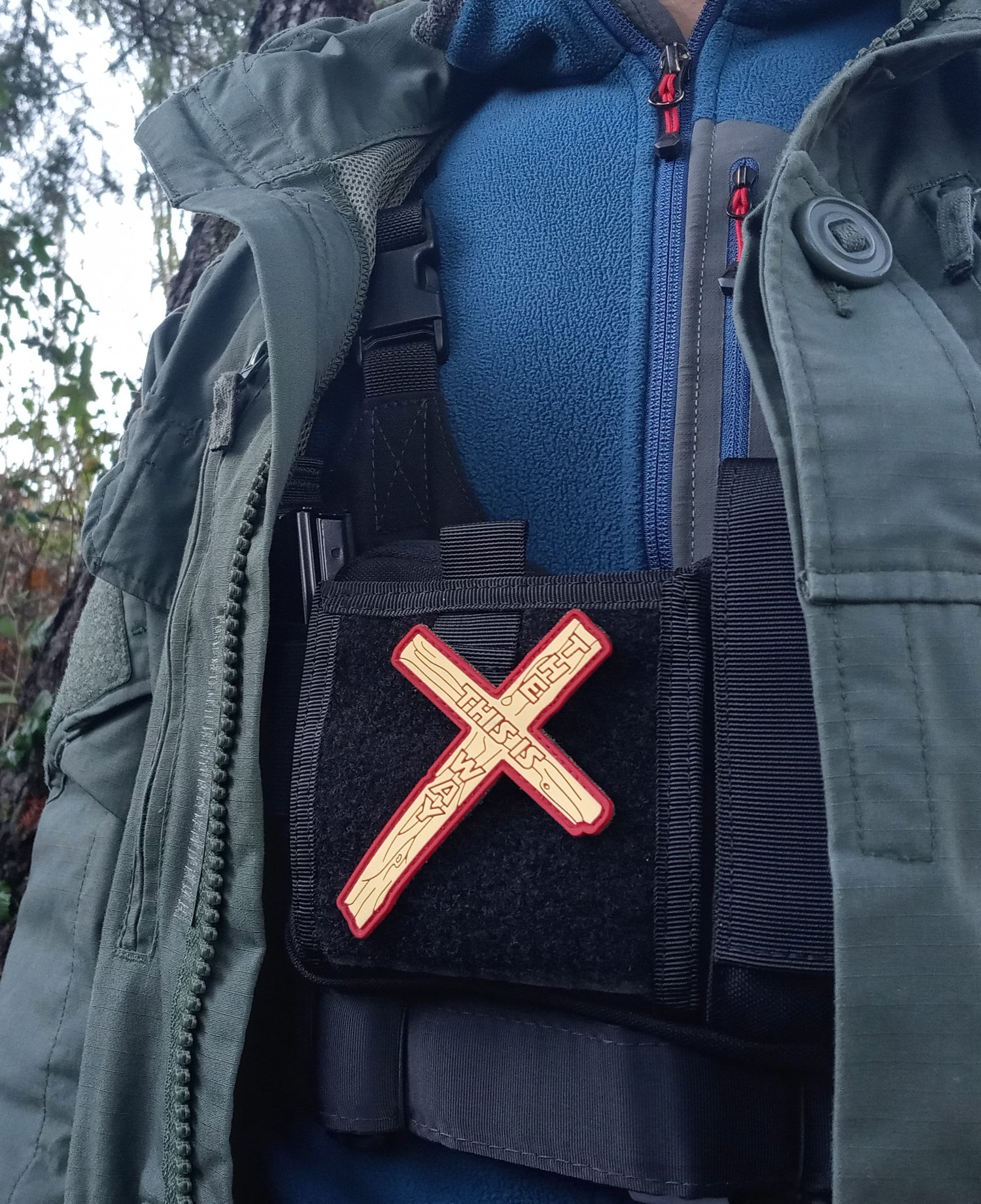 Image of "THIS is the Way" PVC Morale Patch