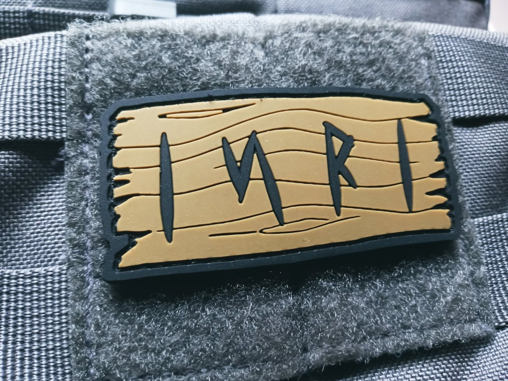 Image of "INRI" PVC Morale Patch