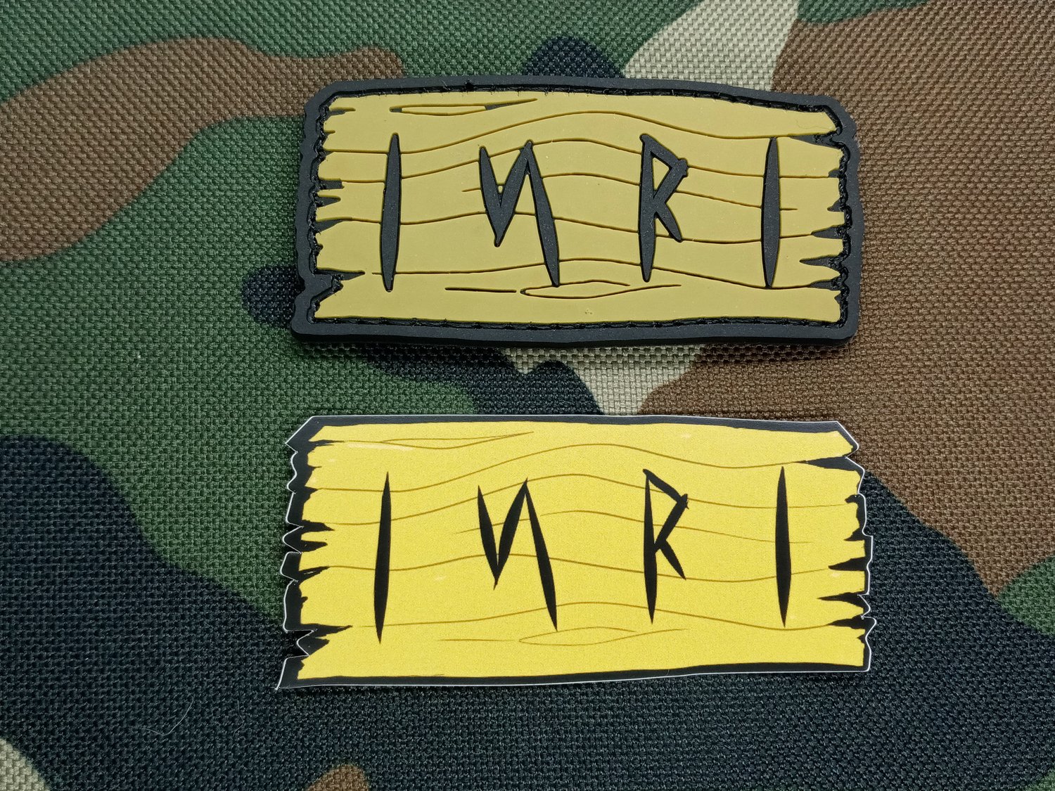 Image of "INRI" PVC Morale Patch