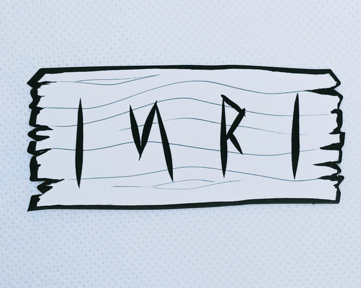 Image of "INRI" - Sticker