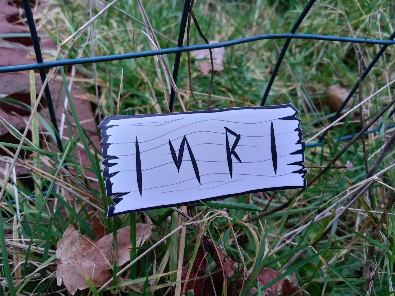 Image of "INRI" - Sticker