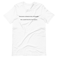 Honestly Thread - *ADHD* / Train of thought - Unisex staple eco t-shirt