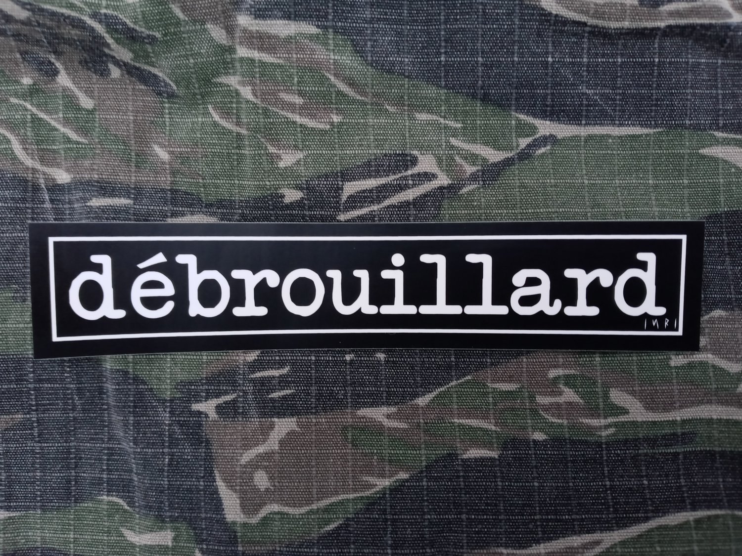 Image of "débrouillard" - Sticker
