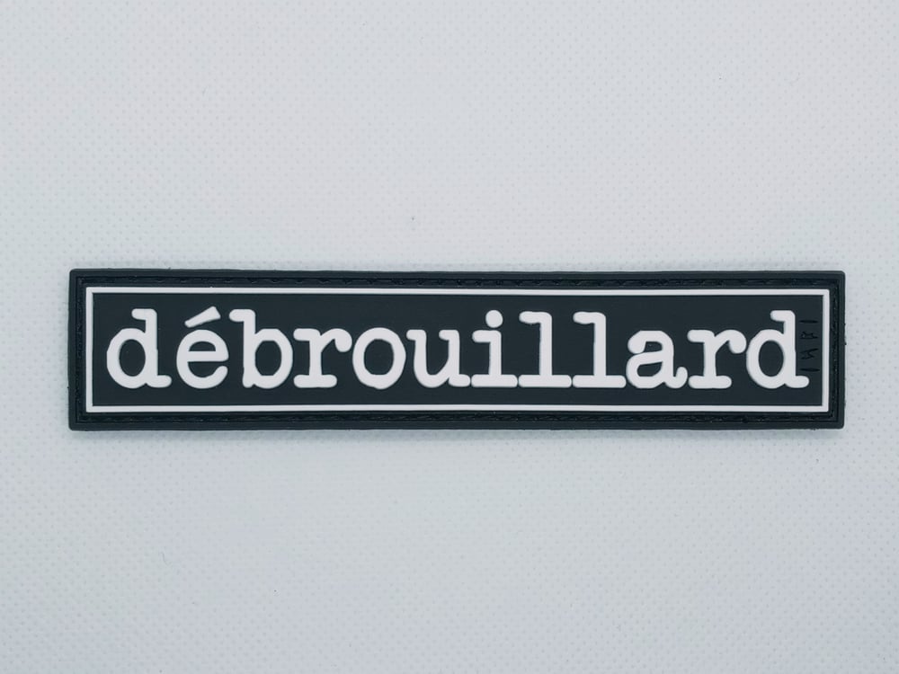 Image of "débrouillard" PVC Morale Patch