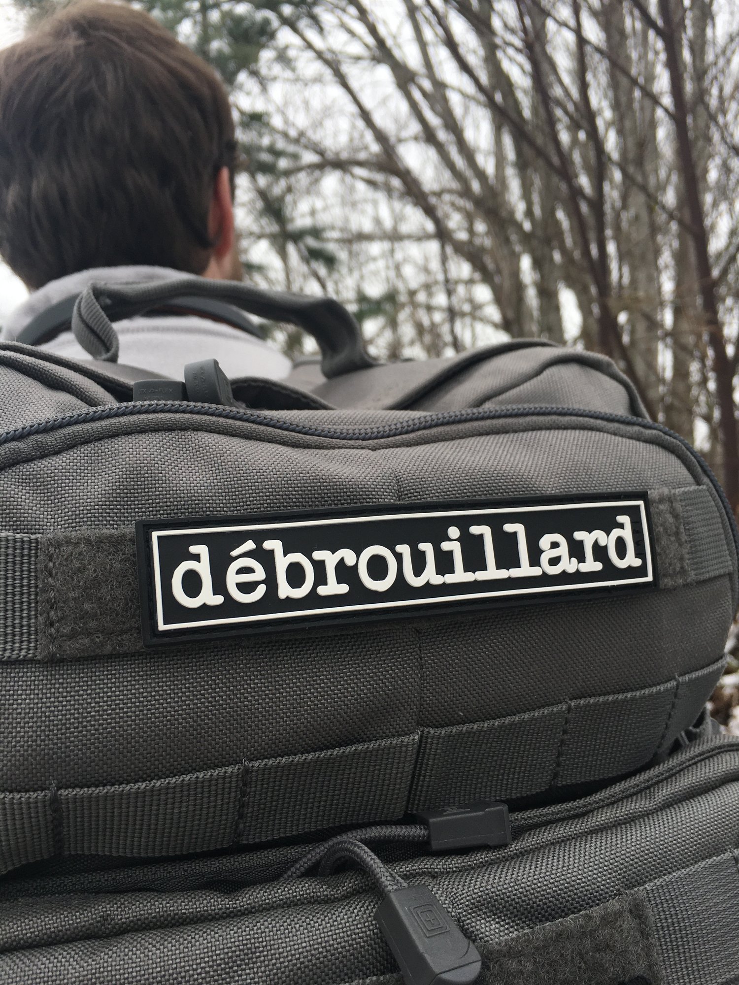 Image of "débrouillard" PVC Morale Patch