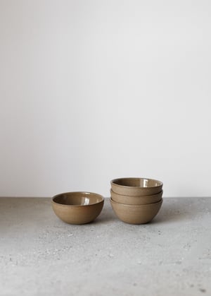 Image of Brown dip bowl