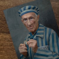 Image 1 of Limited Edition Print of Holocaust Survivor, Edward Mosberg