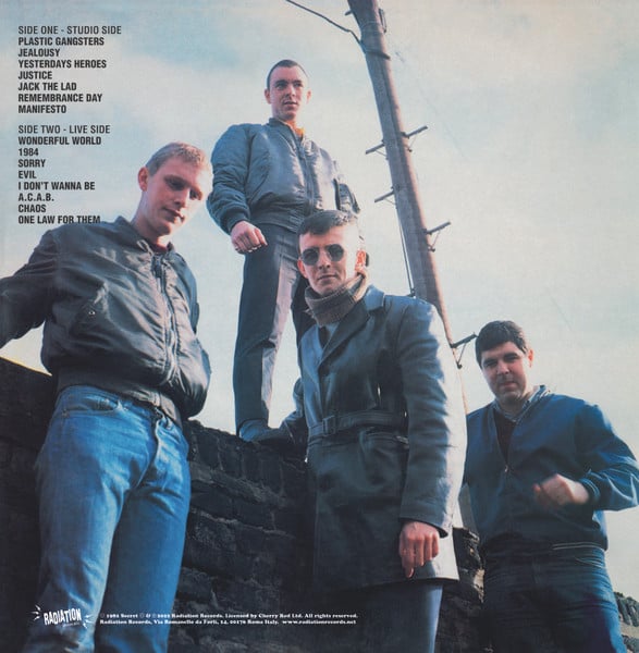 英LP 4 Skins The Original 4 Skins AHOYLP420 Captain Oi! /00260 The 4 Skins: The Original 4 Skins, Vinyl LP Edition