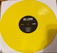 Image 3 of 4-SKINS - "The Good, The Bad & the 4-SKINS" LP (Yellow Vinyl) 