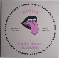 GIUDA - "Live At Punk Rock Raduno" LP (White Vinyl) 