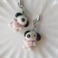 Image 4 of love snoopy charms