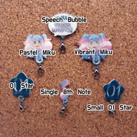 Image of Miku Says Trans Rights Pins with Loops