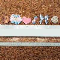 Image of Filler Star Pins with Loops