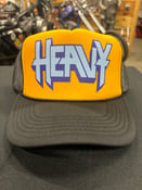 Image of Heavy Metal Yello/Blue logo 