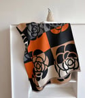 Flower Luxury Cashmere Colorful Shawl/Scarf