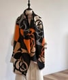 Flower Luxury Cashmere Colorful Shawl/Scarf