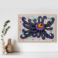 Image 1 of Creepy Chrysanthemum ART PRINT