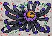 Image 2 of Creepy Chrysanthemum ART PRINT