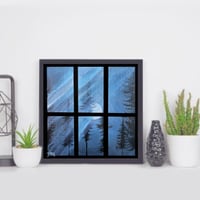 Image 1 of Moon Glared Window ART PRINT 