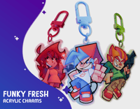 Image 1 of FUNKY FRESH | ACRYLIC CHARMS