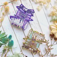 Image 2 of Save me/I'm fine logo series Enamel pin "instock"