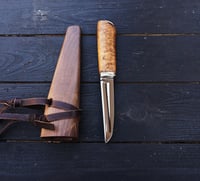 Image 4 of Yakut Mansi 52100 one piece wood sheath 