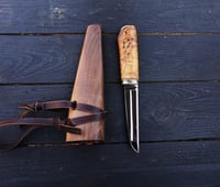 Image 5 of Yakut Mansi 52100 one piece wood sheath 