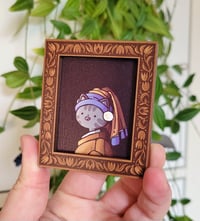 Image 12 of Art Cats - Wood Magnets