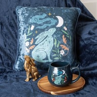 Midnight Hare Cushion