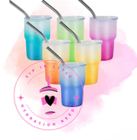 Image 3 of 3oz - Tumbler with Clear Acrylic Lid & Straw