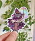 Wizard Cat - Holographic Sticker Image 2