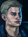 "ethan" original painting and prints