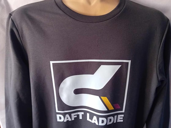 Image of Daft Laddie Sweatshirt Asphalt