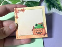 Image 2 of Pumpkin Froggy Notepad