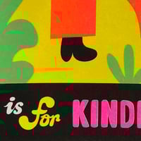 Image 3 of 'K is for Kindness' Print
