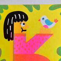 Image 2 of 'K is for Kindness' Print