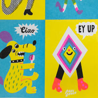 Image 3 of 'Hello' Print
