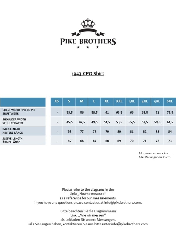 Image of 1943 CPO Shirt Barrow blue by Pike Brothers