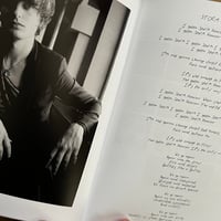 Image 2 of RARE! Lyric/photo book + art card (only one available)