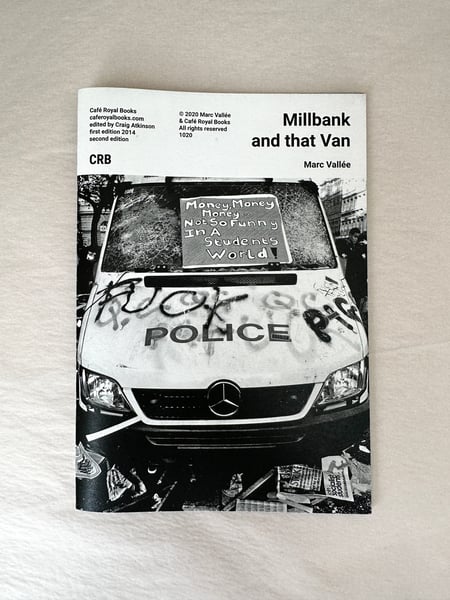 Image of Millbank and that Van - Second Edition, 2020 (Signed)